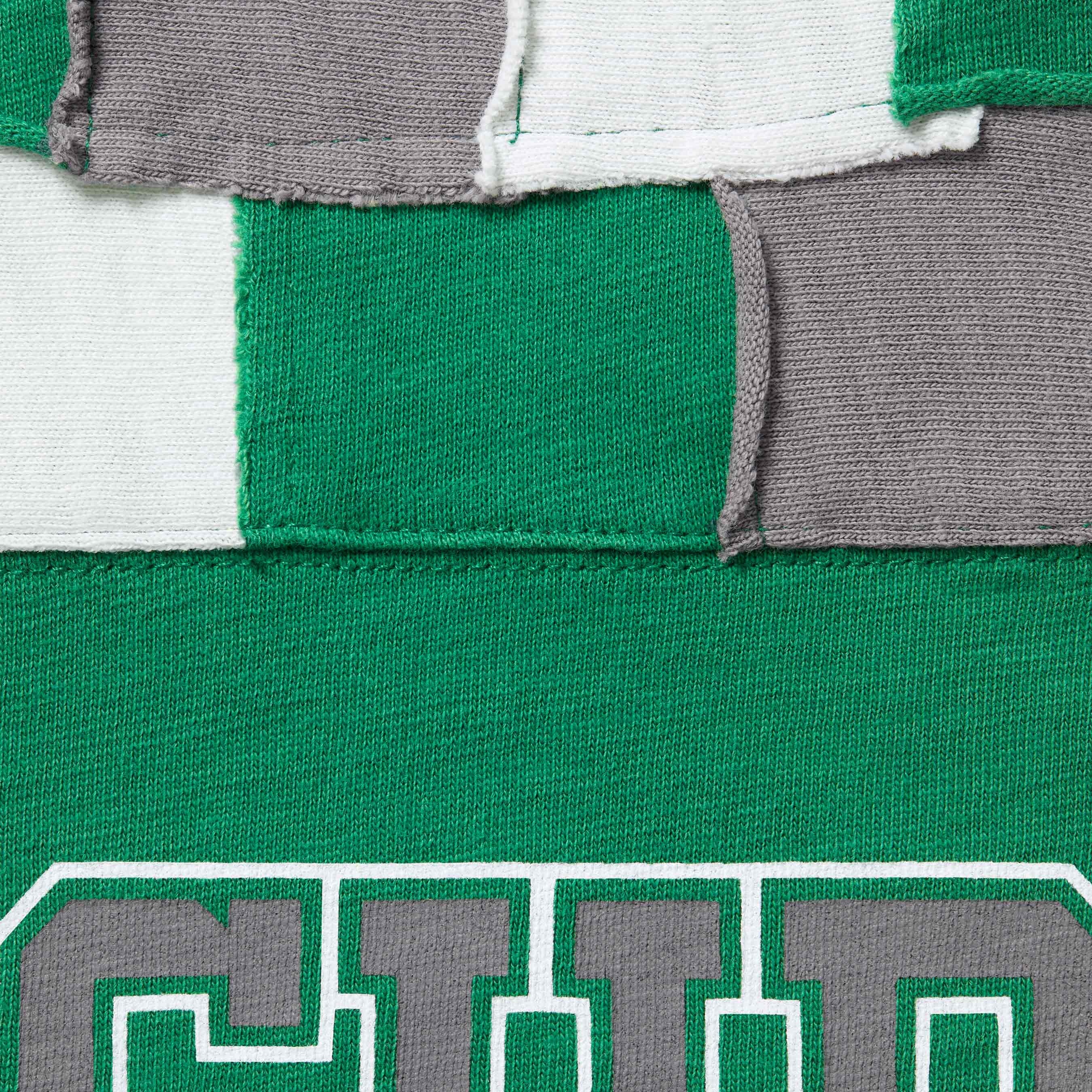 Patchwork Yoke Football Top view 10